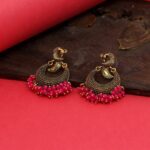 Rani Color Oxidised Earrings