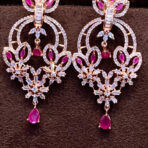 JULIE - AMERICAN DIAMOND EARRING