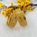 MIKKI - Gold Meenakari Bangles Set IN 2.8