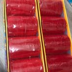 Velvet Bangles - Red Size 2.8 (1 Dozen)