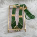 MUGHAL Chandra Haar Set - Green