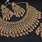 Semi Bridal Set in Pastel Pink