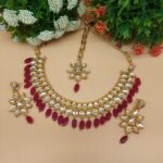 POLKI RED - Minnie Necklace Set