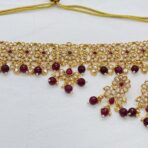 SIMMIE - Reverse AD Choker Set in Maroon