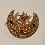 CHANDRAMA HAIRCLIP - Gold Plated