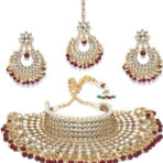 JODHA - Heavy Kundan in Red