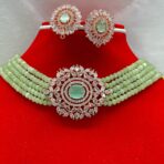SIMARA - AD Choker Set in Pista Green