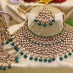 Semi Bridal Set in Green