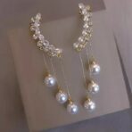 PEARLIE - Dangling Pearl Earring