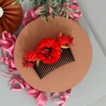 BAALA - Red Color Juda Pin / Hair Pin