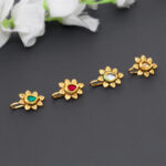 BAJIRAO - White Kundan Nose Pin