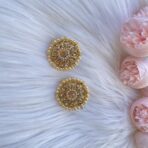 Golden Kundan Earstuds