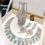 FURLA - Mint Green & Pink Combo