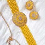 Shashi - Yellow Choker Set