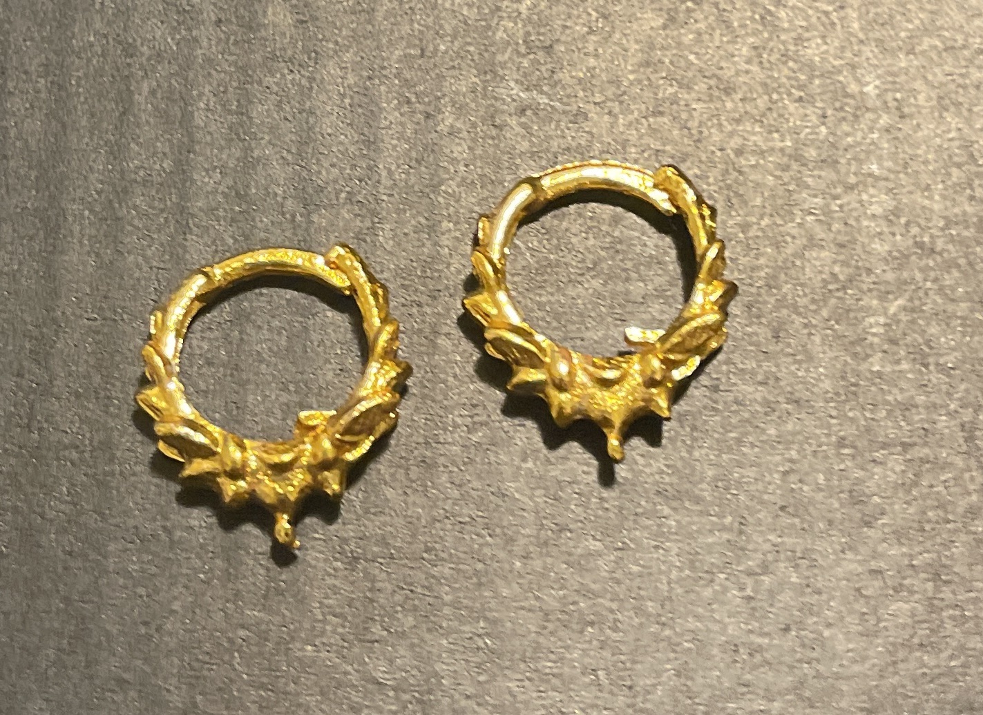 MARWA - Golden Earrings XSML