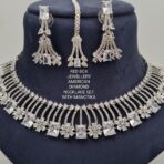 JEET - AD Necklace Set With Bindi