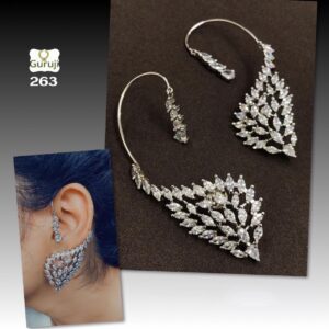 American Diamond Dangling Earring