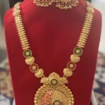 MEENA - Minakari Rani Haar with Earrings