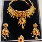 SUHASNA - Gold-Ruby Choker only