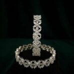 FULMAYA BANGLE -  AD Bangles Silver Size 2.6