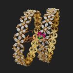 FULMAYA BANGLE -  AD Bangles Gold Size 2.4