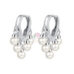 APEX- Genuine Freshwater Pearl Earrings in 925 Silver