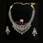 HEERA- 4 in 1 AD Necklace with Earrings