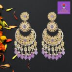 Chandbali-Kundan Earrings
