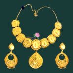 ASARFI NECKLACE- Gold Plated Necklace Set